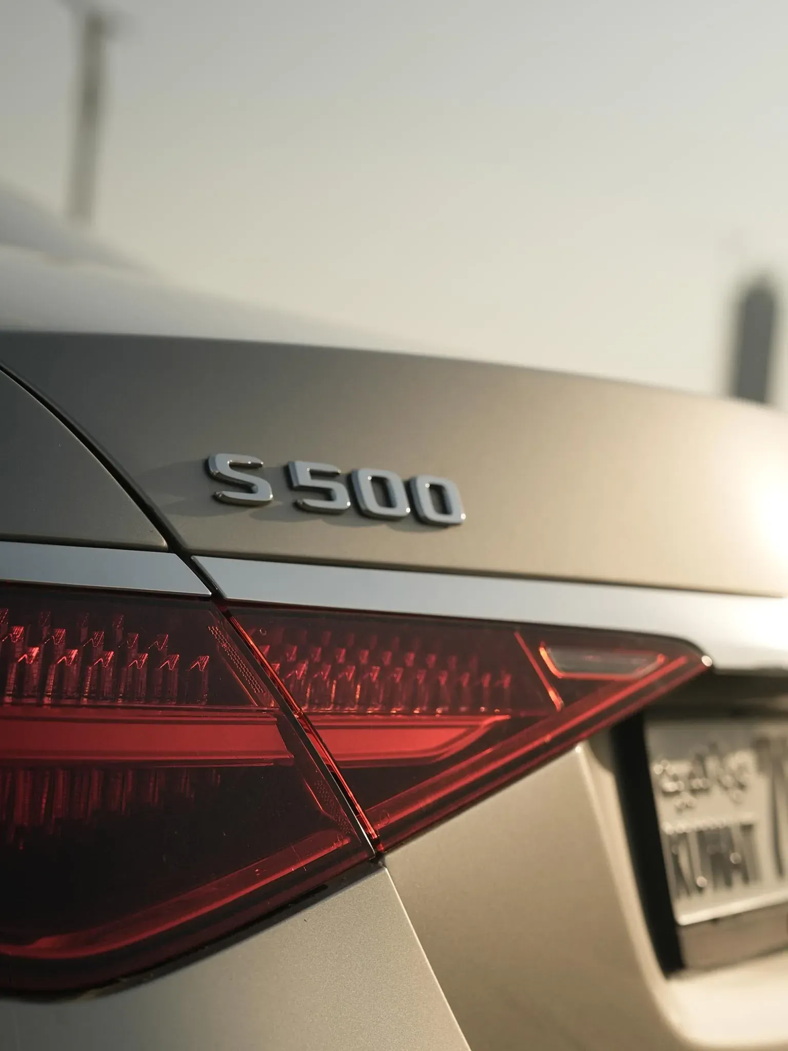 Mercedes S500 detail